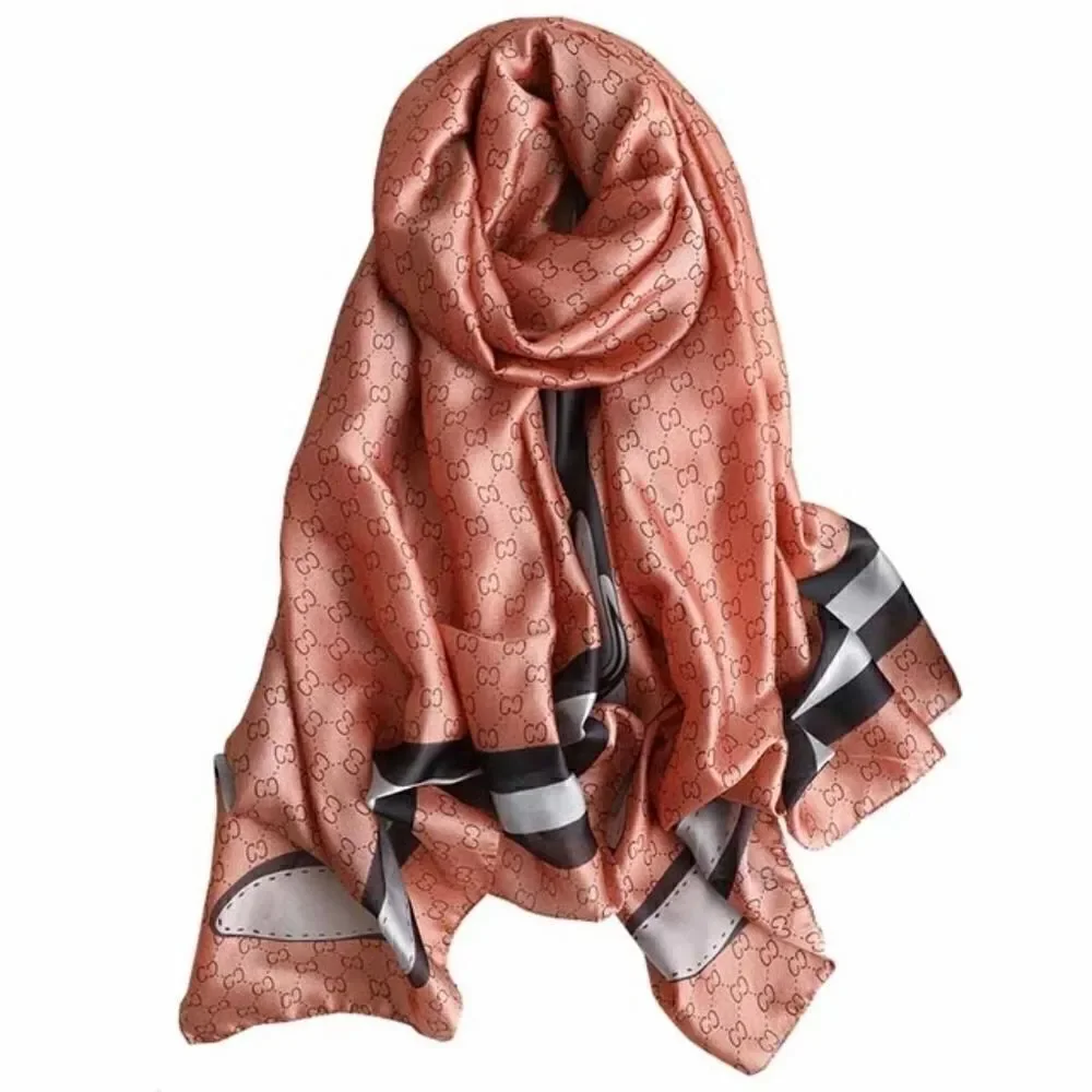 Women Satin Silk Long Scarf/Shawl Body Wrap